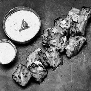 Tandoori Soya Chaap Tikka Fish Mint Chutney