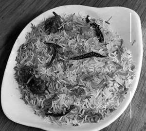 Soya Chaap Biryani