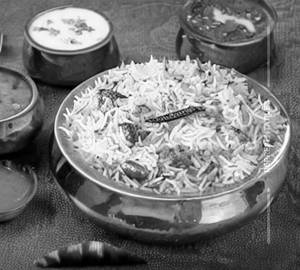 Veg haidrabadi biryani