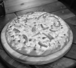 Corn And Capsicum Cheese Pizza (17Cm)