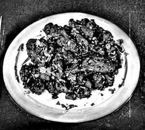 Chicken pepper dry