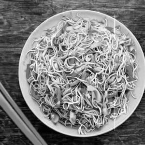 Veg Singapore Noodles Spicy