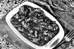 Chilli chicken semi gravy