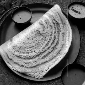 Egg & cheese dosa