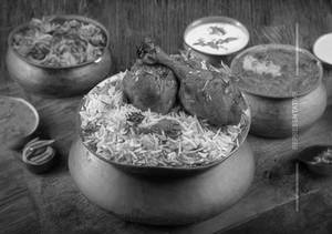 Hyderabadi Chicken Dum Biryani