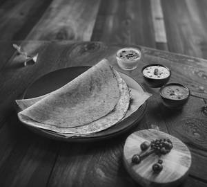 Ghee Onion Karam Dosa