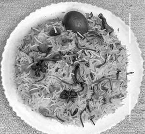 Mushroom Biryani