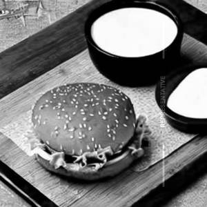 Aloo Tikki Cheese Burger