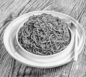 (Veg) Pan Fried Noodles