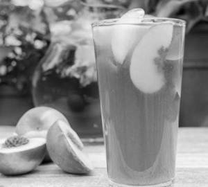 Peach iced tea