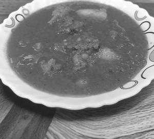 Duck With gourd(kumura) curry