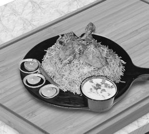 Chicken hyderabadi biryani