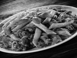 Mix sauce pasta non veg