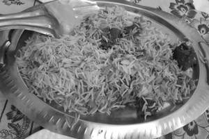 Beef Biryani With Raita