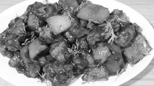 Mushroom Pepper Chilli Dry