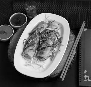Spring Roll + Coke