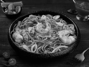 Mixed Seafood Spaghetti