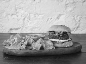 Tuscan Mushroom Balls Burger