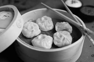 Cheese & Corn Steamed Momos