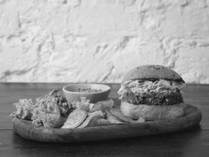 Mexican Baja Black Bean Burger