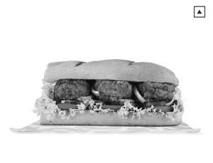 Chicken Meatball Sandwich