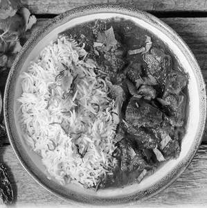 Mutton Rogan Rice Bowls