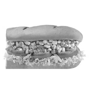 Corn & Peas Sandwich
