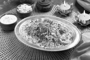Chicken Arbi Biryani (3 Piece)