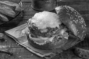 Grilled Lamb Burger
