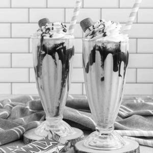 Butter Scotch Milk Shake