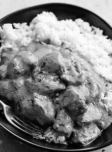 Butter Chicken Rice Bowl