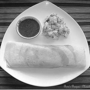 Paper Onion Masala Dosa