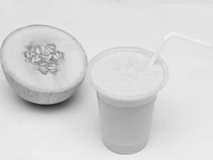 Muskmelon milkshake