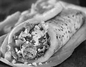 Plain Veg Shawarma