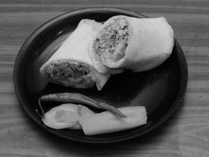 Spicy shawarma Roll