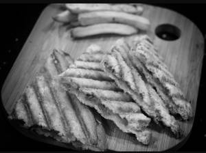 Capsicum Cheese Grilled Sandwich