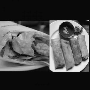 Chicken Shawarma+ Chicken Spring Roll (3pc)