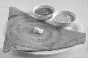 Butter masala dosa