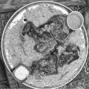 Chicken Al Faham Mandhi Full