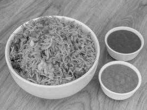 Schzwan Egg Fried Rice