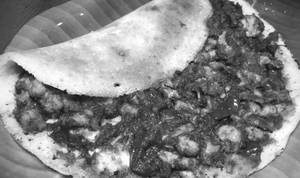 Chicken egg Kari dosa