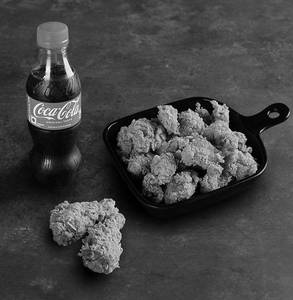 2 Pc Leg Piece, Chicken Popcorn & 250 Ml Coke