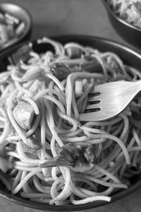 Mushroom Noodles