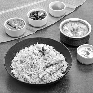 Paneer Bagara Hyderabadi Pulav Meal