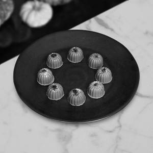 Dark Espresso Chocolate Box With Ribbon 