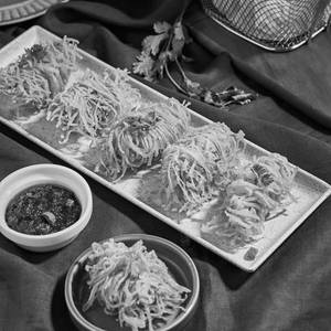 Crispy Thread Paneer Dry