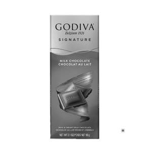 Godiva Milk Chocolate Bar 90G