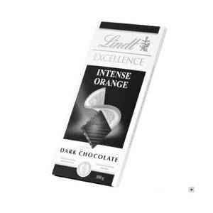 Lindt Excellence Orange Intense Bar 100G