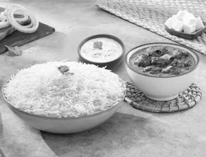 Butter Chicken Rice Meal
