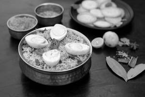 Egg biryani